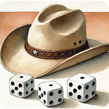 Bunco party - Western theme