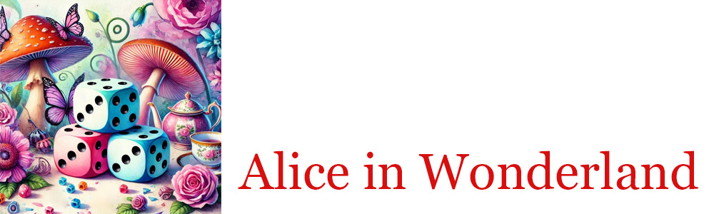 Alice in Wonderland - Bunco party theme